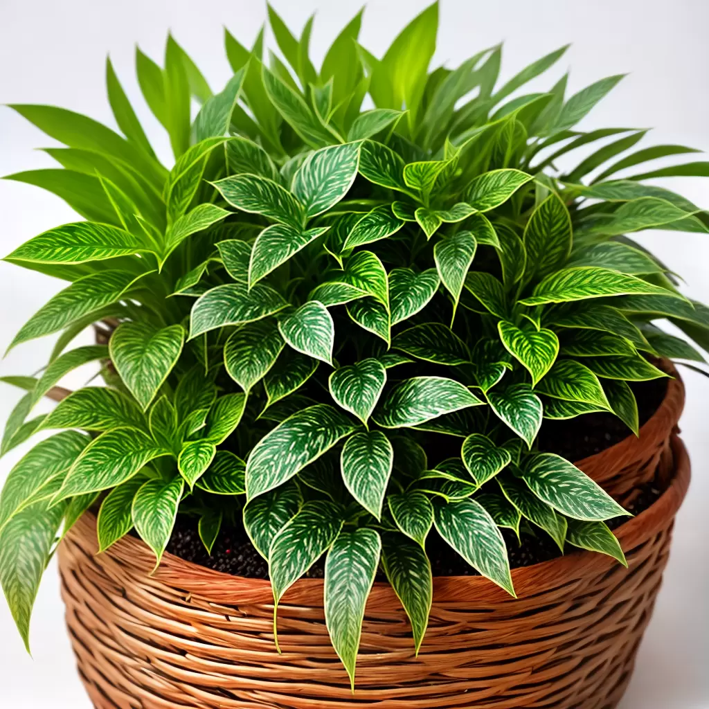 Fotos plantas decorativas variedade texturas saude
