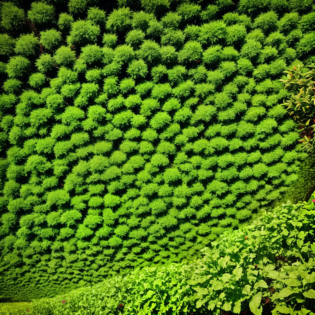 Fotos jardim organico vegetais ervas abundancia