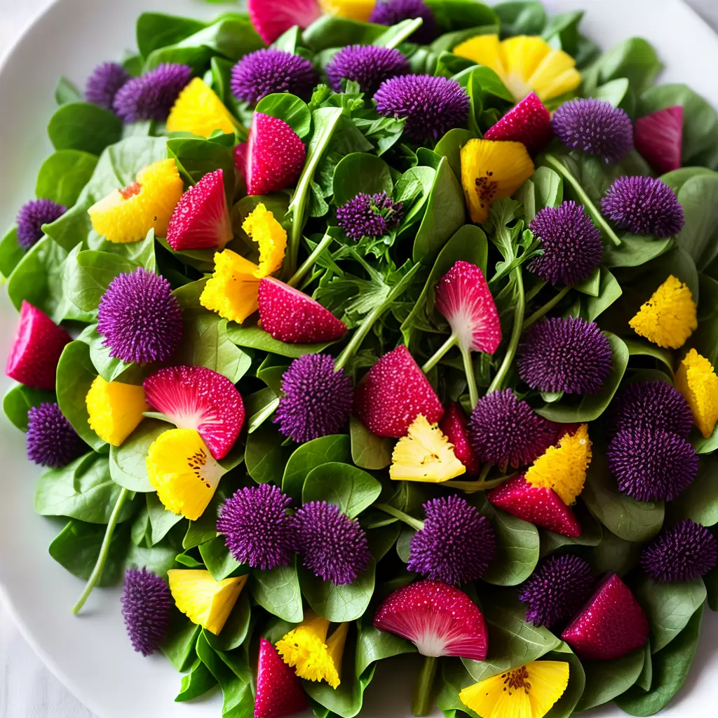 Fotos salada flores comestiveis cores 1 Fotos salada flores comestiveis cores 1