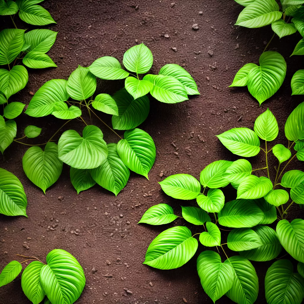 Fotos planta saudavel cerca natural protecao