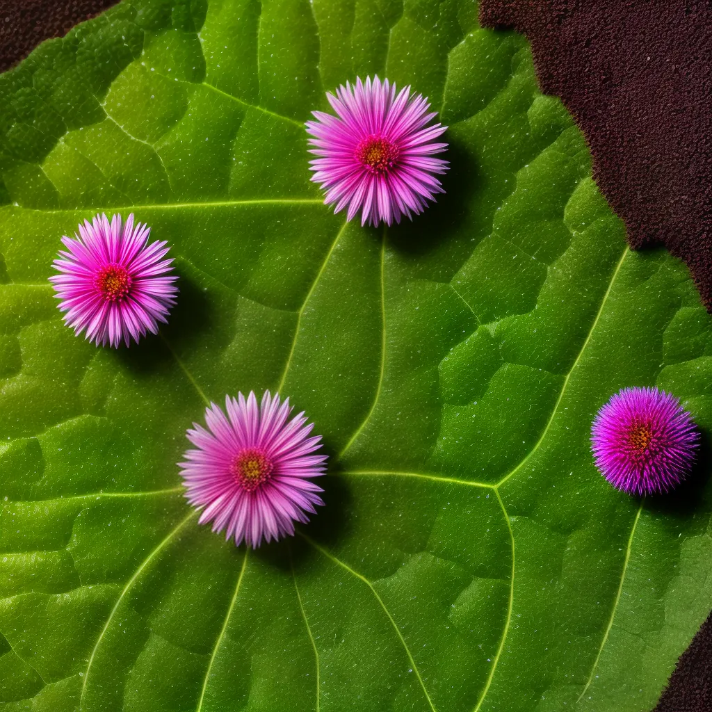 microscopio flor polen vida