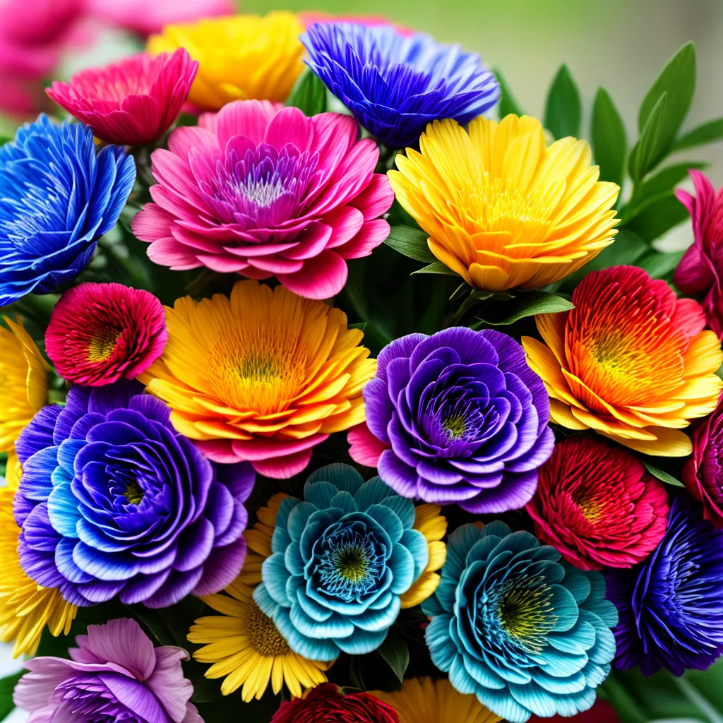 dna flores coloridas buque dna flores coloridas buque