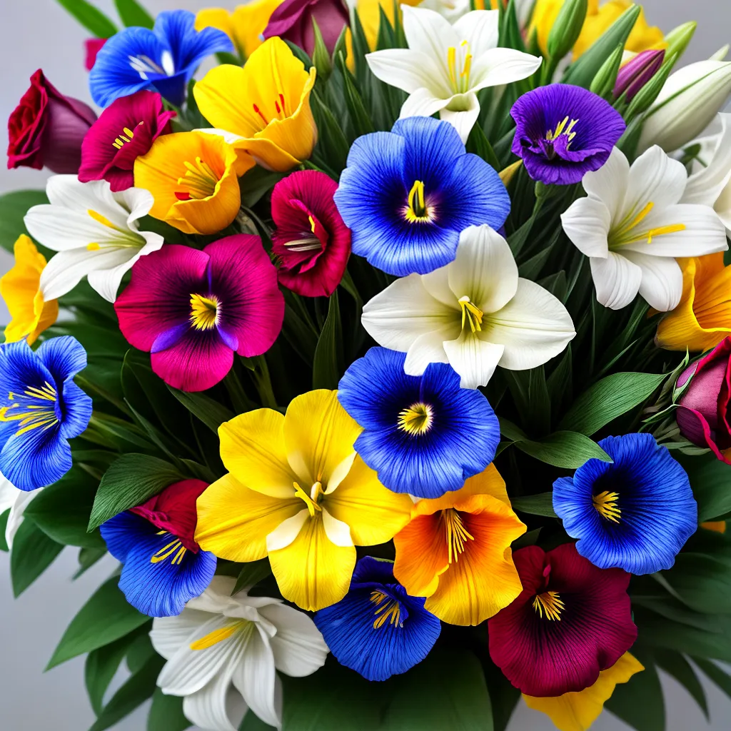 bouquet colorido flores significado bouquet colorido flores significado