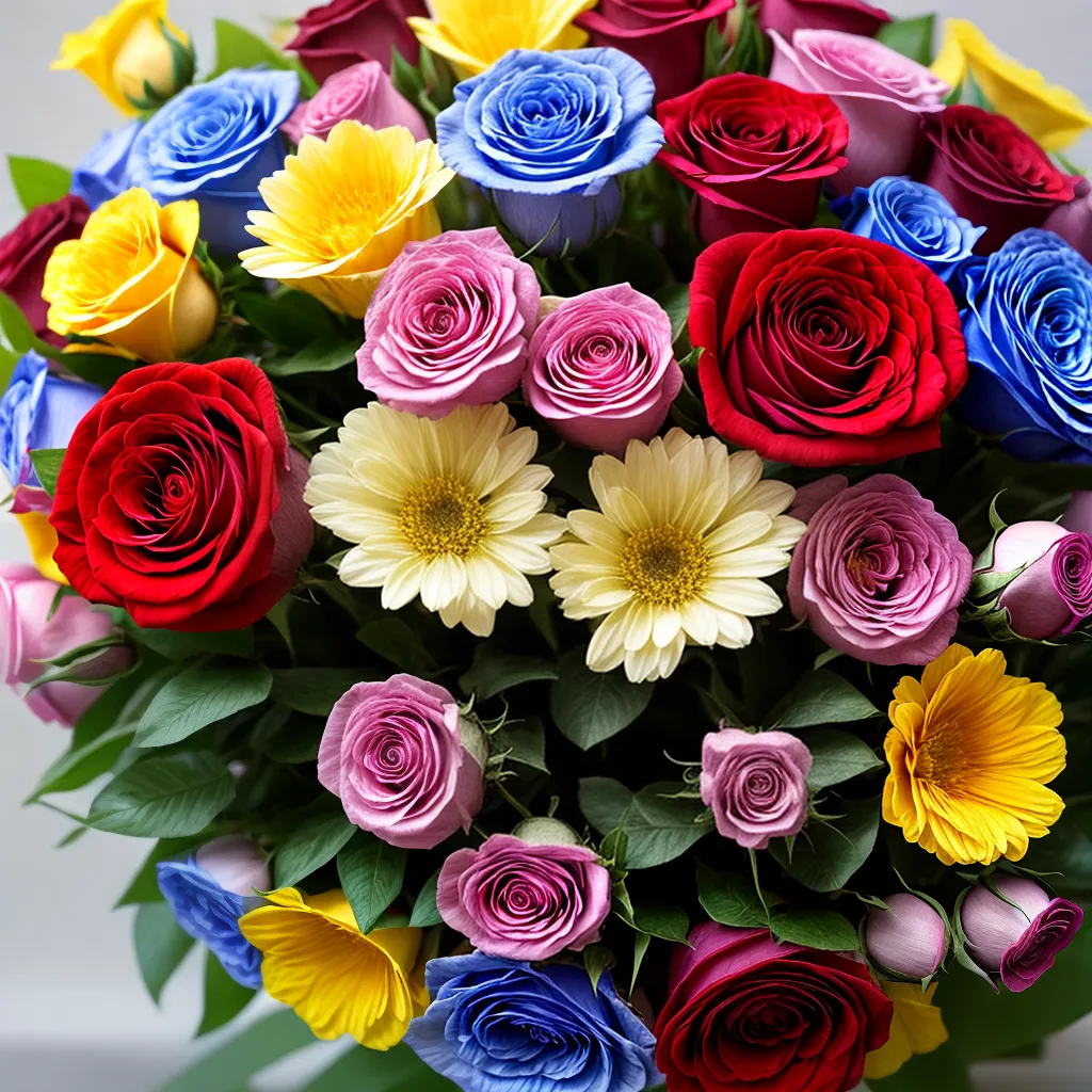 bouquet flores simbolismo arte