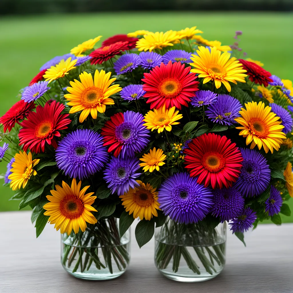buque flores jarra folhas outono buque flores jarra folhas outono