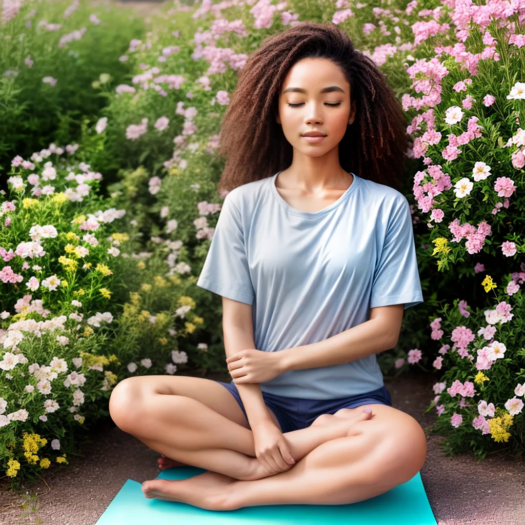 meditacao flor frasco serenidade