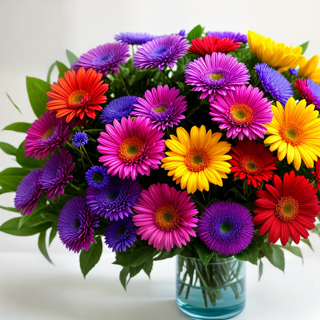 bouquet colorido vaso decoracao bouquet colorido vaso decoracao