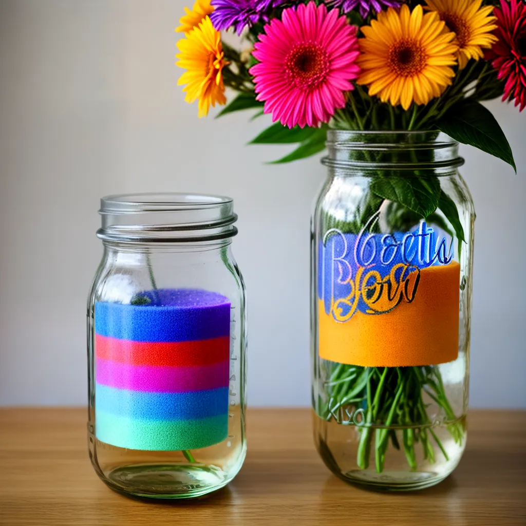 flores coloridas mason jar decoracao flores coloridas mason jar decoracao