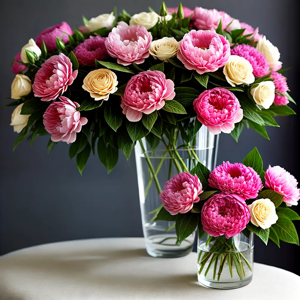 arranjo floral vibrante focal point
