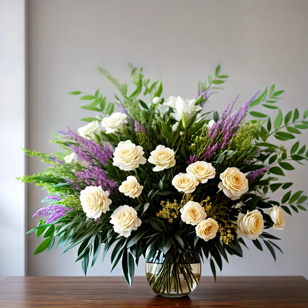 arranjo floral elegante decoracao