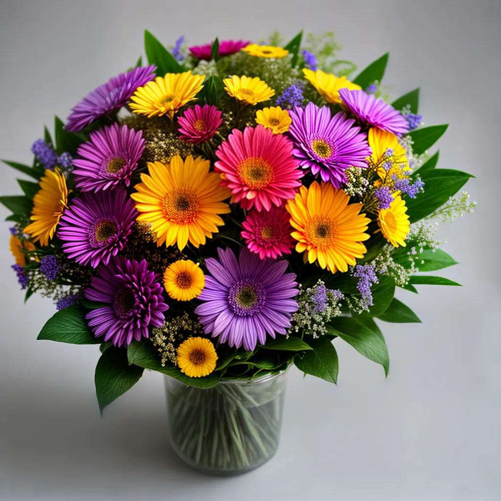bouquet flores prensadas cores arranjo bouquet flores prensadas cores arranjo