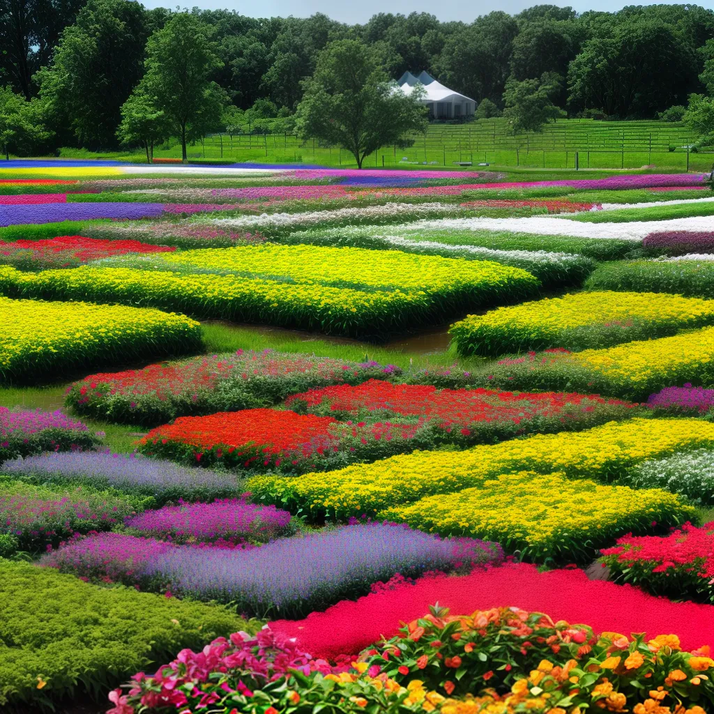 jardim hidroponico flores coloridas sustentavel 1