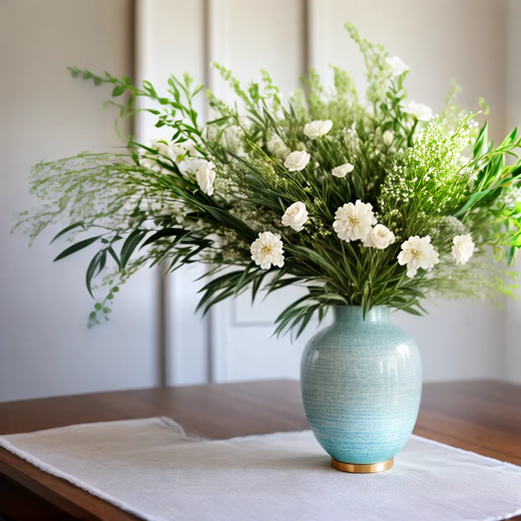 vaso flores liofilizadas elegancia