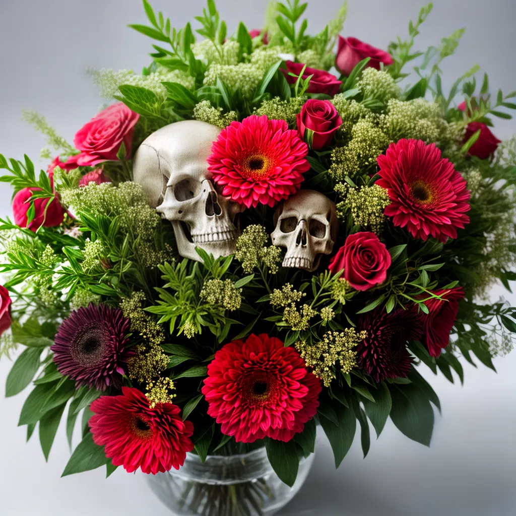 bouquet perigo toxico caveira bouquet perigo toxico caveira
