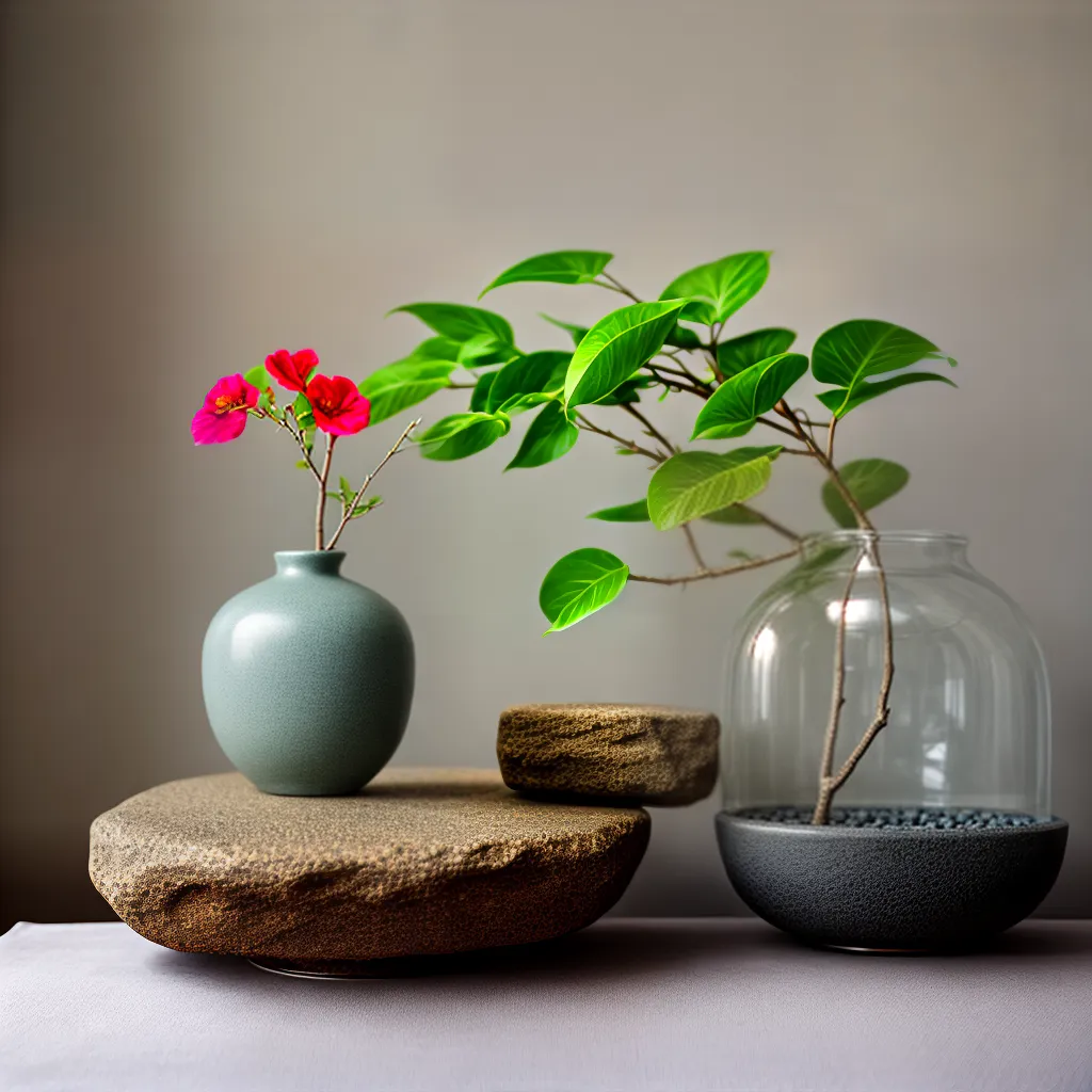 ikebana arranjo simples elegante ikebana arranjo simples elegante