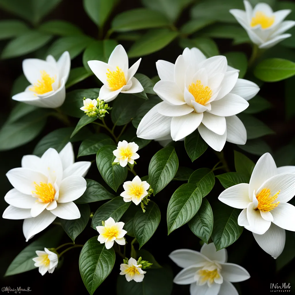 jardim luar flores brancas perfume