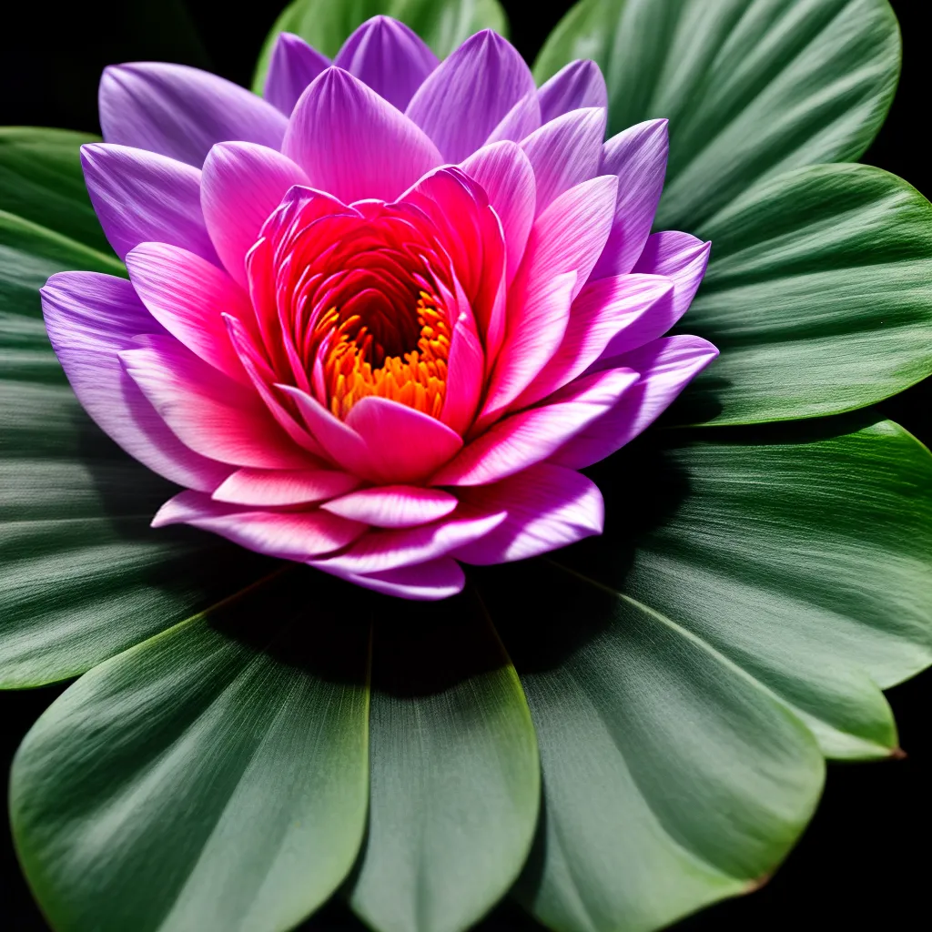 flor noturna lua cores detalhes