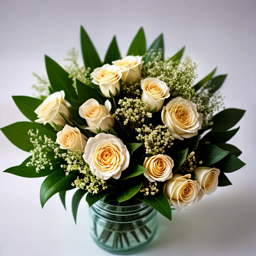 bouquet flores creme perfume naturais