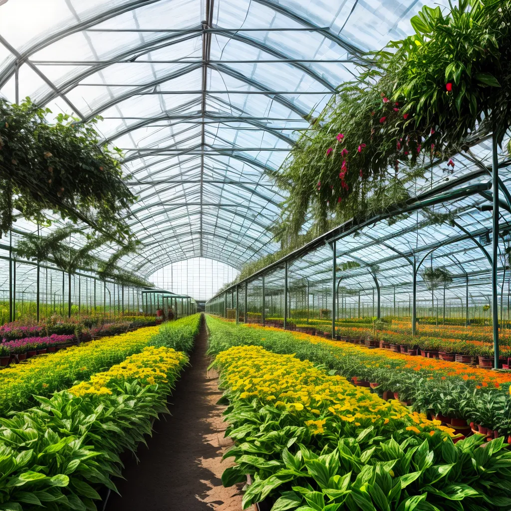 estufa sol planta produtividade