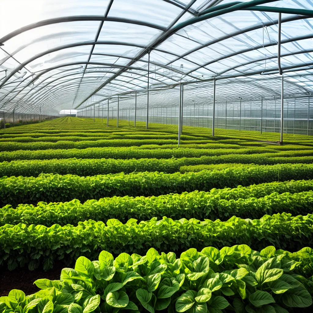 estufa planta colheita fazendeira