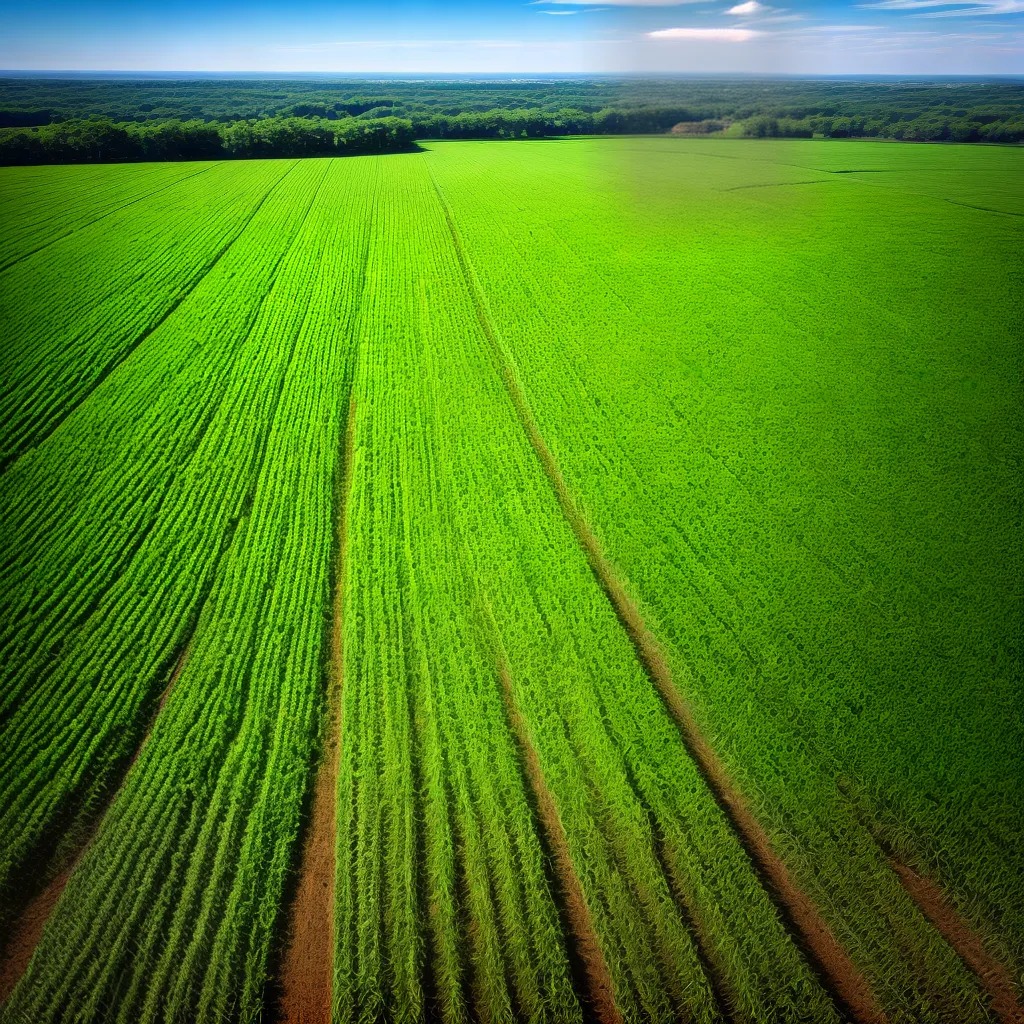 campo sustentavel plantacao solo saudavel
