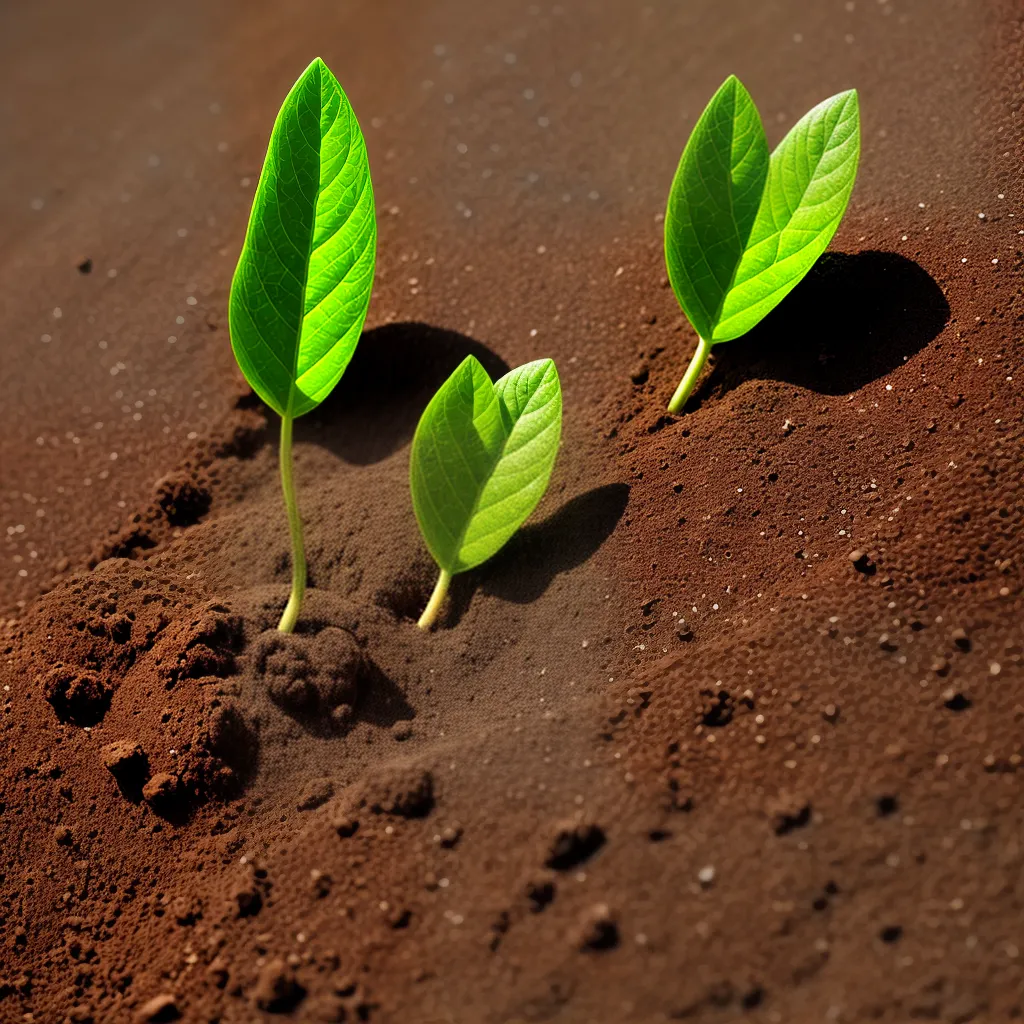 muda broto germinacao terra nova vida