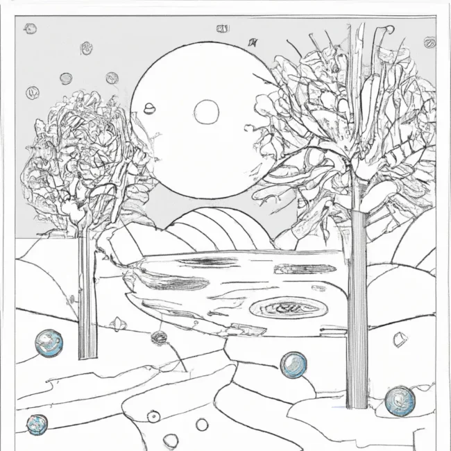 desenhos paisagens inverno colorir dicas 2