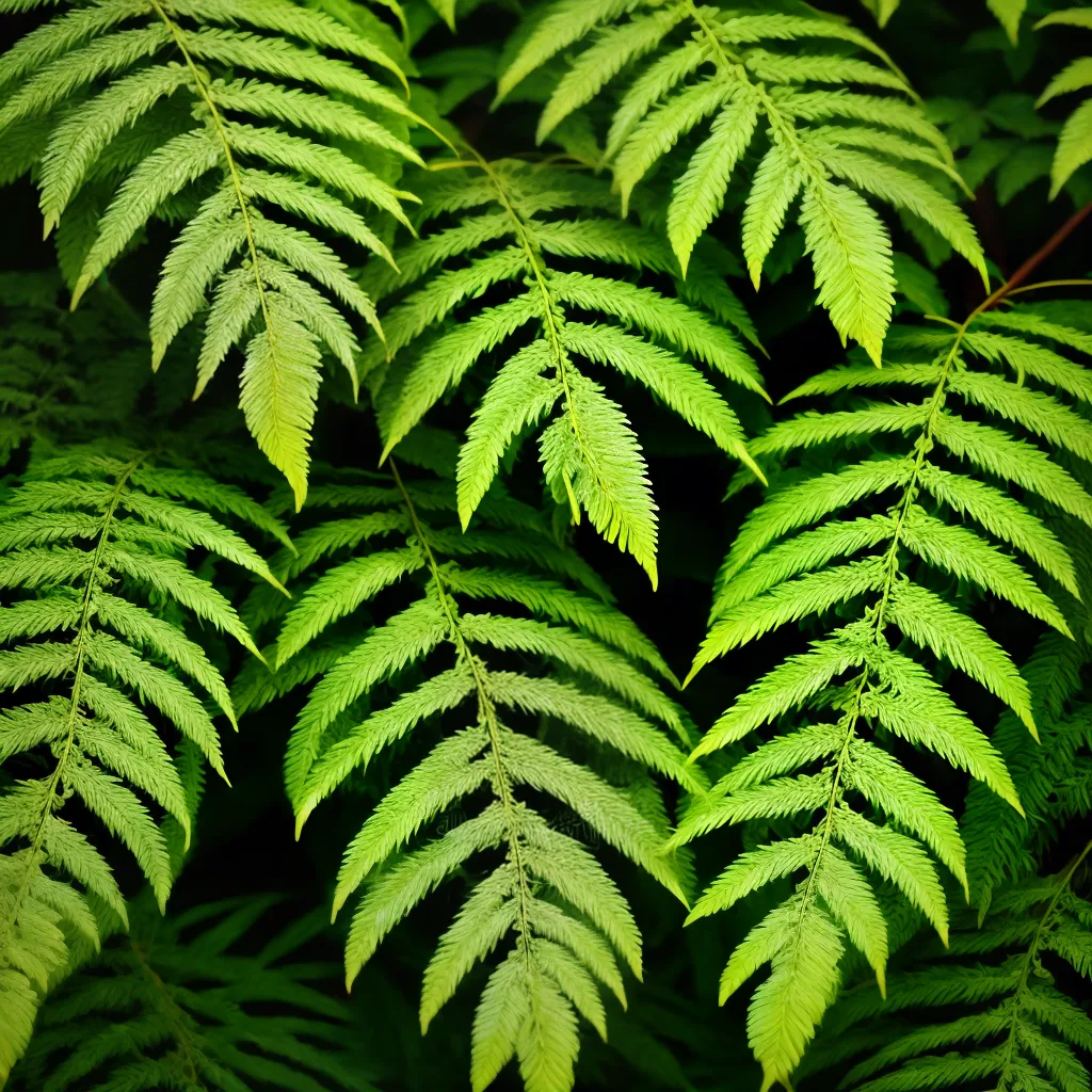 folhas fern gemeas verde folhas fern gemeas verde