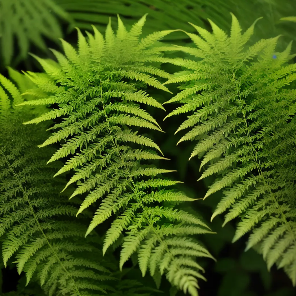 folhas fern gemeas simetria natureza folhas fern gemeas simetria natureza