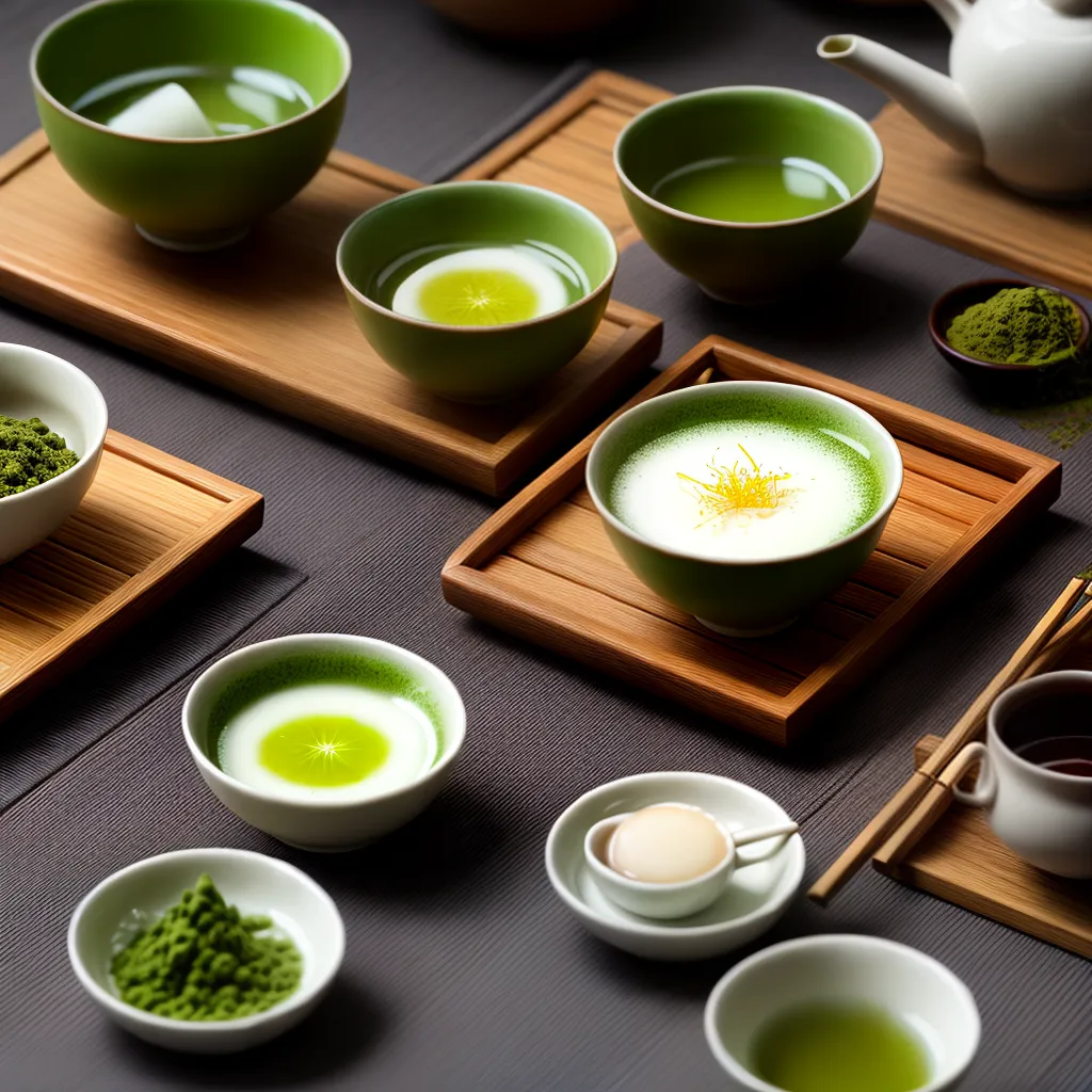 cerimonia cha japones porcelana matcha