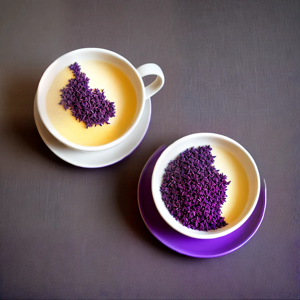 cha lavanda relaxamento noite tranquila