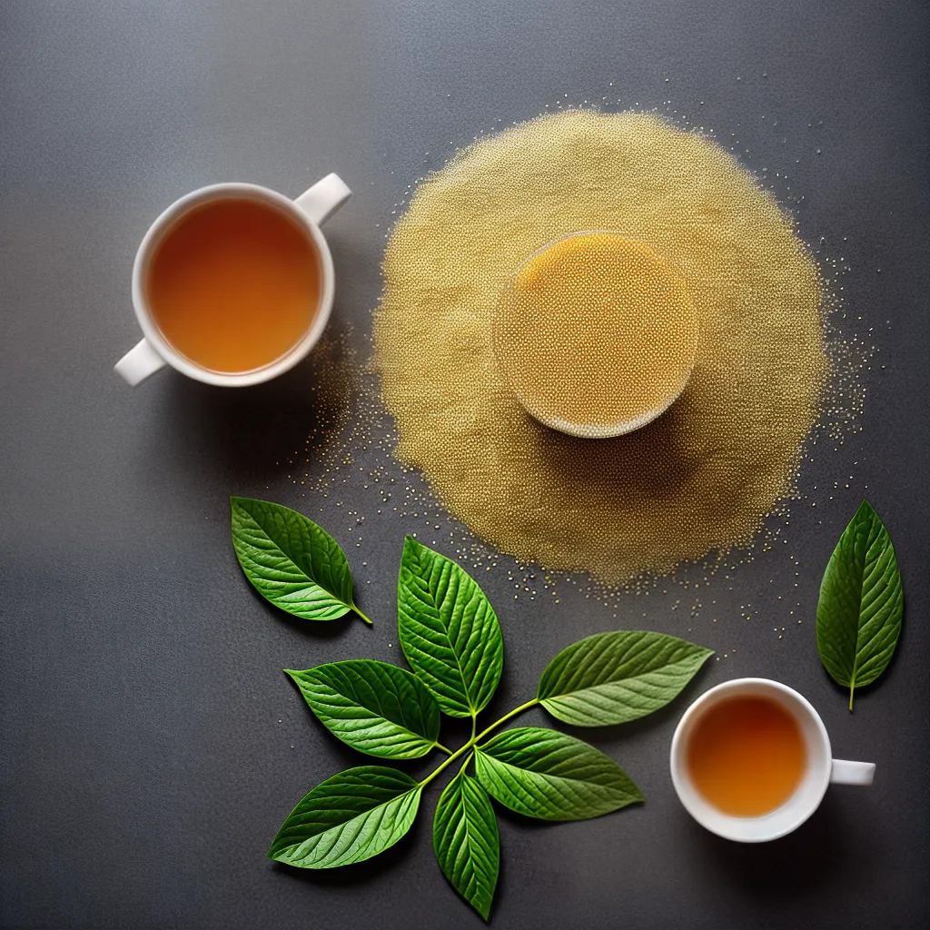cha de chia sementes liquido dourado