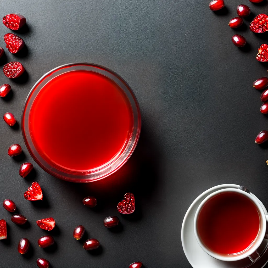 cha roma vermelho xicara infusor