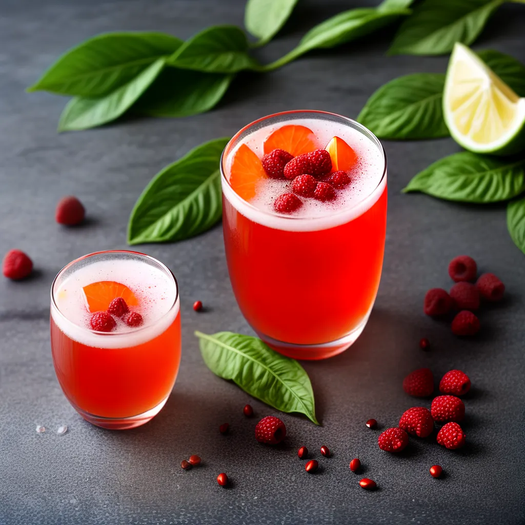 cha pitanga vermelho fresco aroma