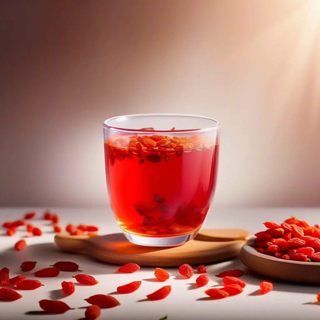 cha goji vermelho vitalidade