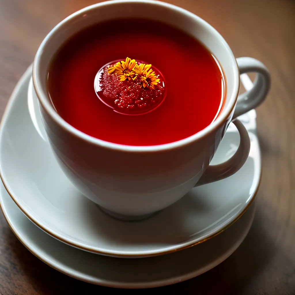 cha sete sangrias infusao vermelha