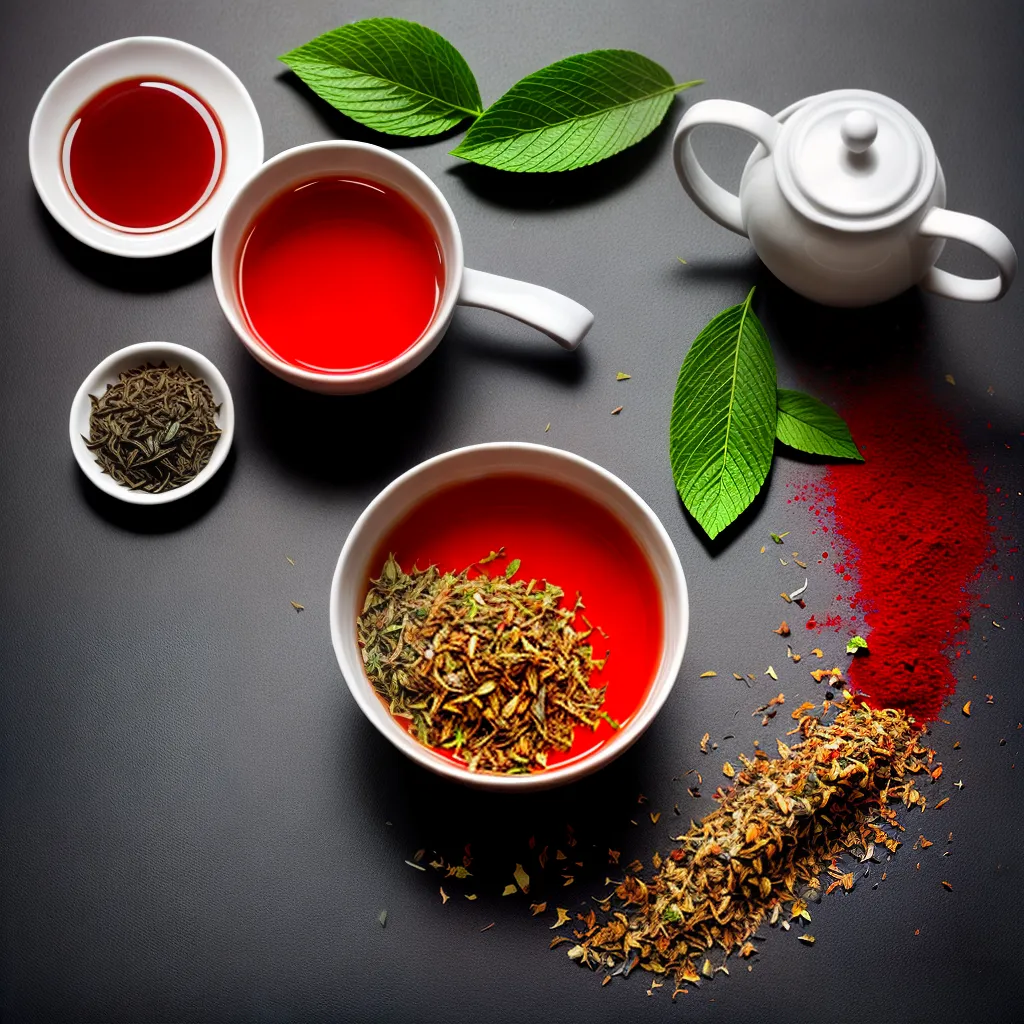 cha sete sangrias ervas vermelho