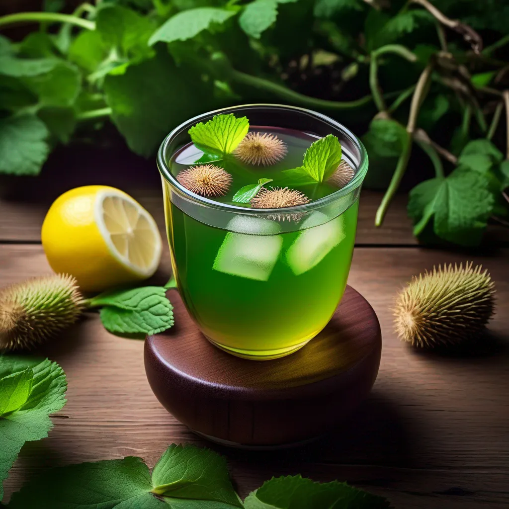cha bardana verde natural cha bardana verde natural