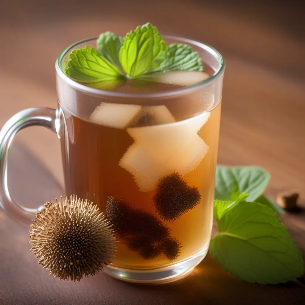 cha bardana terapeutico menta cha bardana terapeutico menta