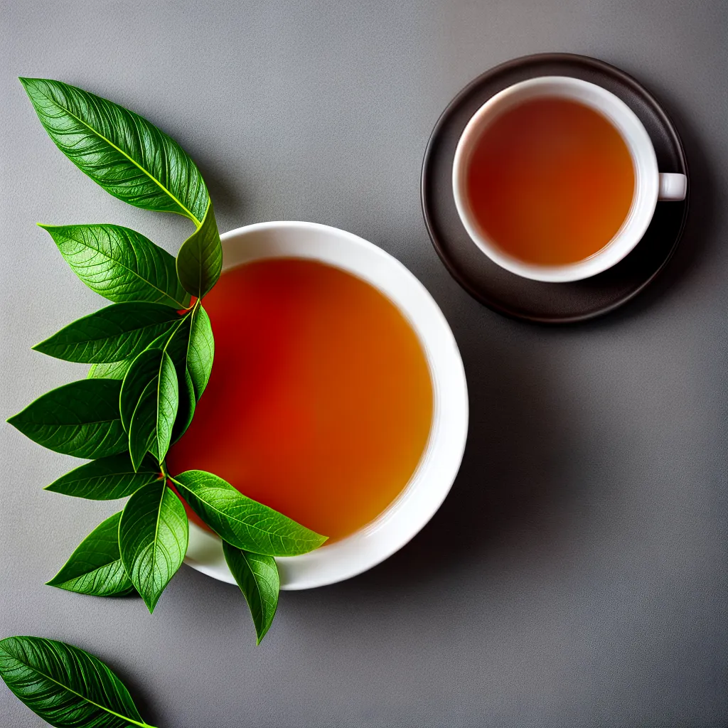 cha herbal folhas goiaba aroma cha herbal folhas goiaba aroma