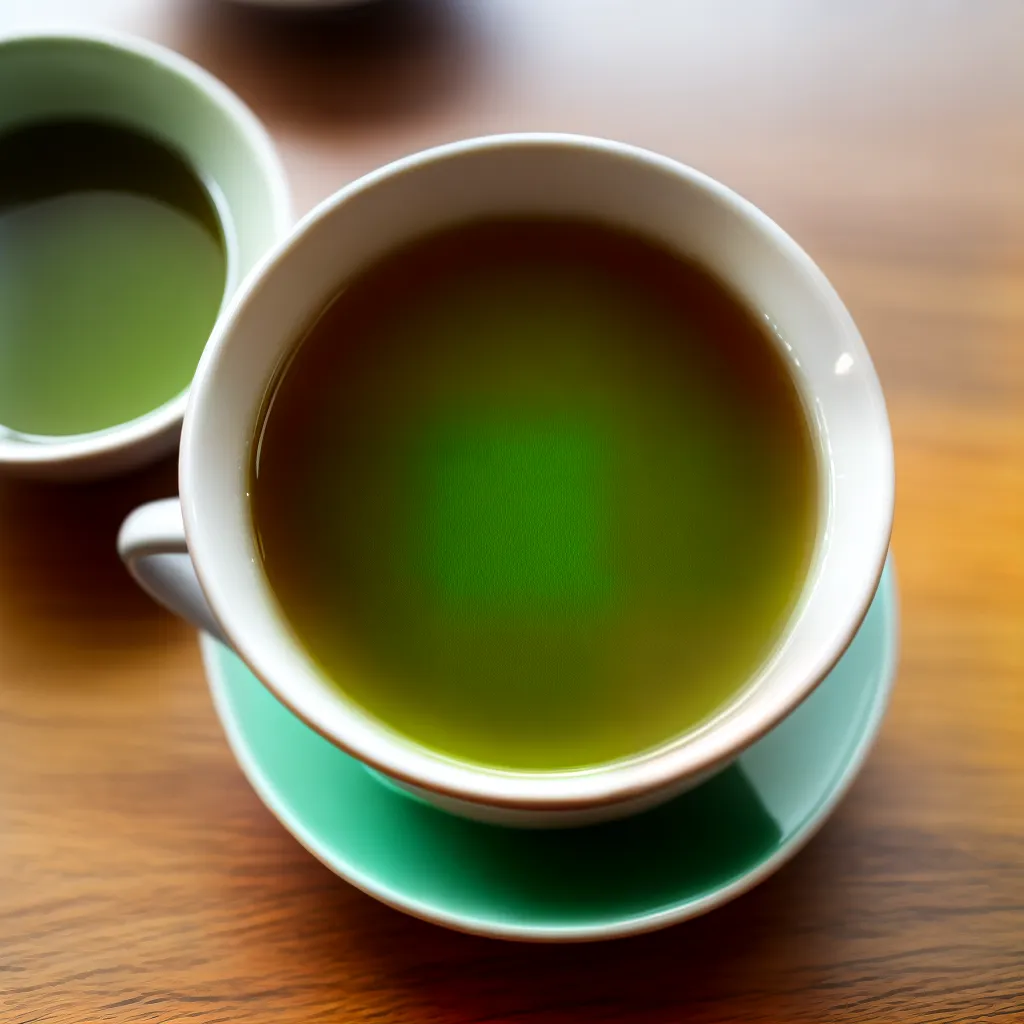 cha herbal guava fumegante