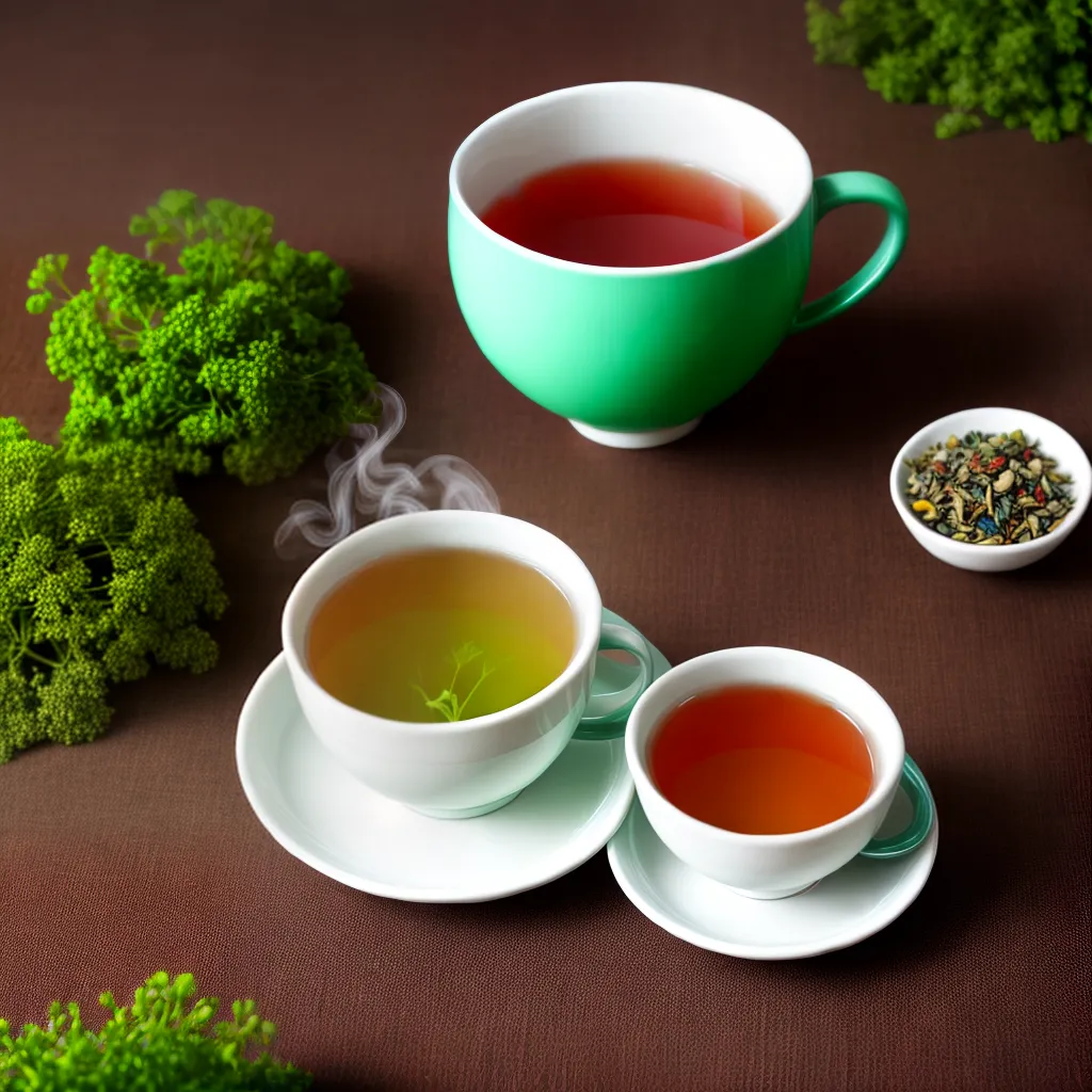cha herbal vibrante folhas centella flor cha herbal vibrante folhas centella flor
