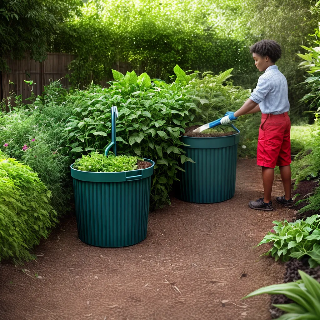 composteira diy jardim sustentavel