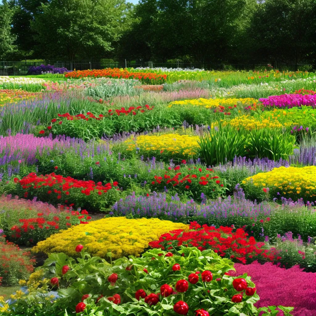 horta diversa vegetais herbas rotacao