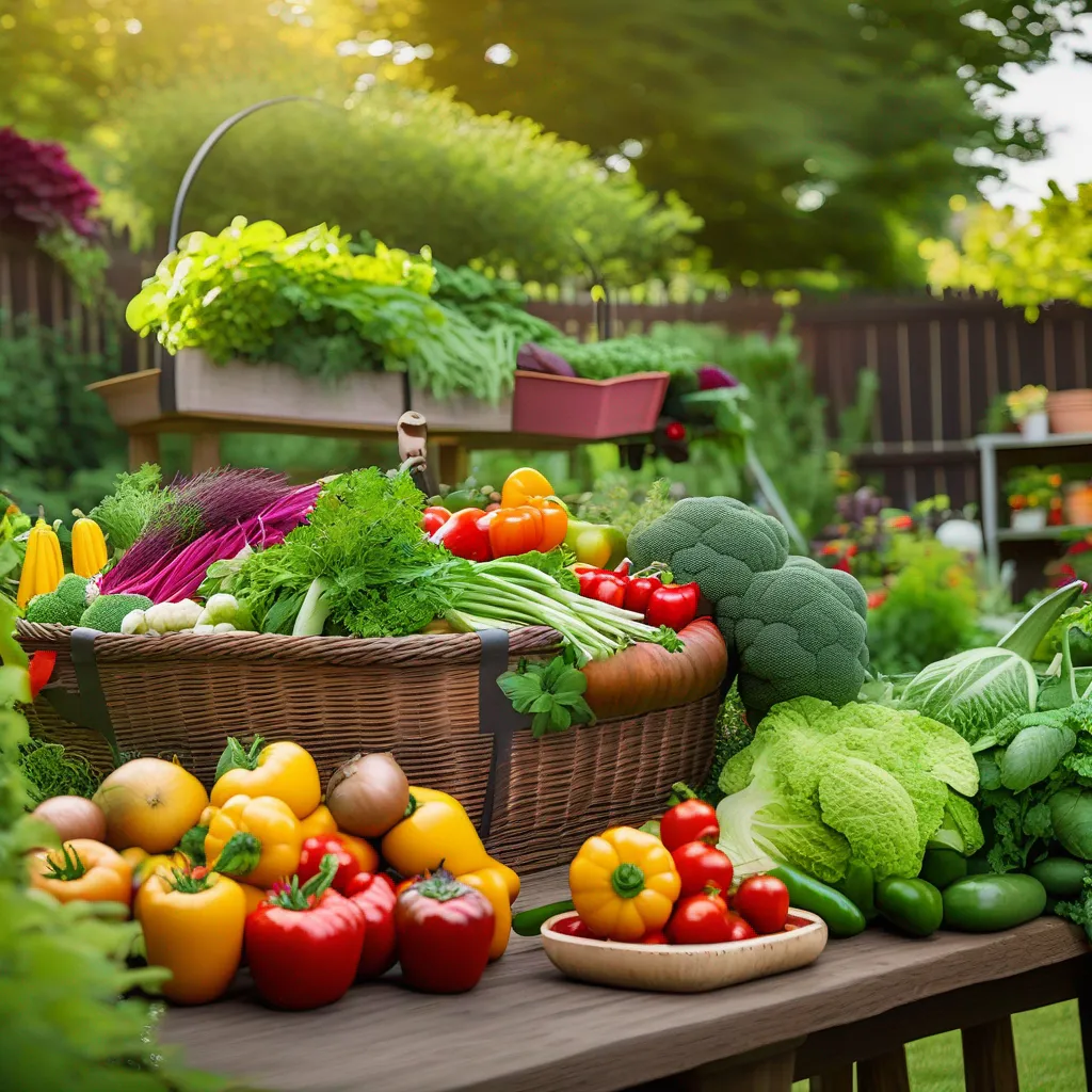 horta vegetais colheita armazenamento