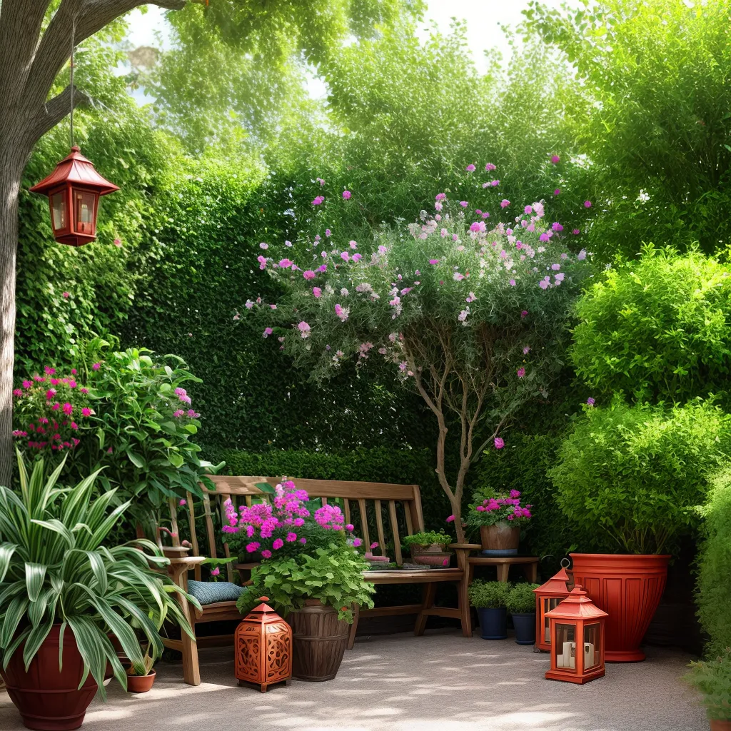 ideias jardim tronco arvore decorado