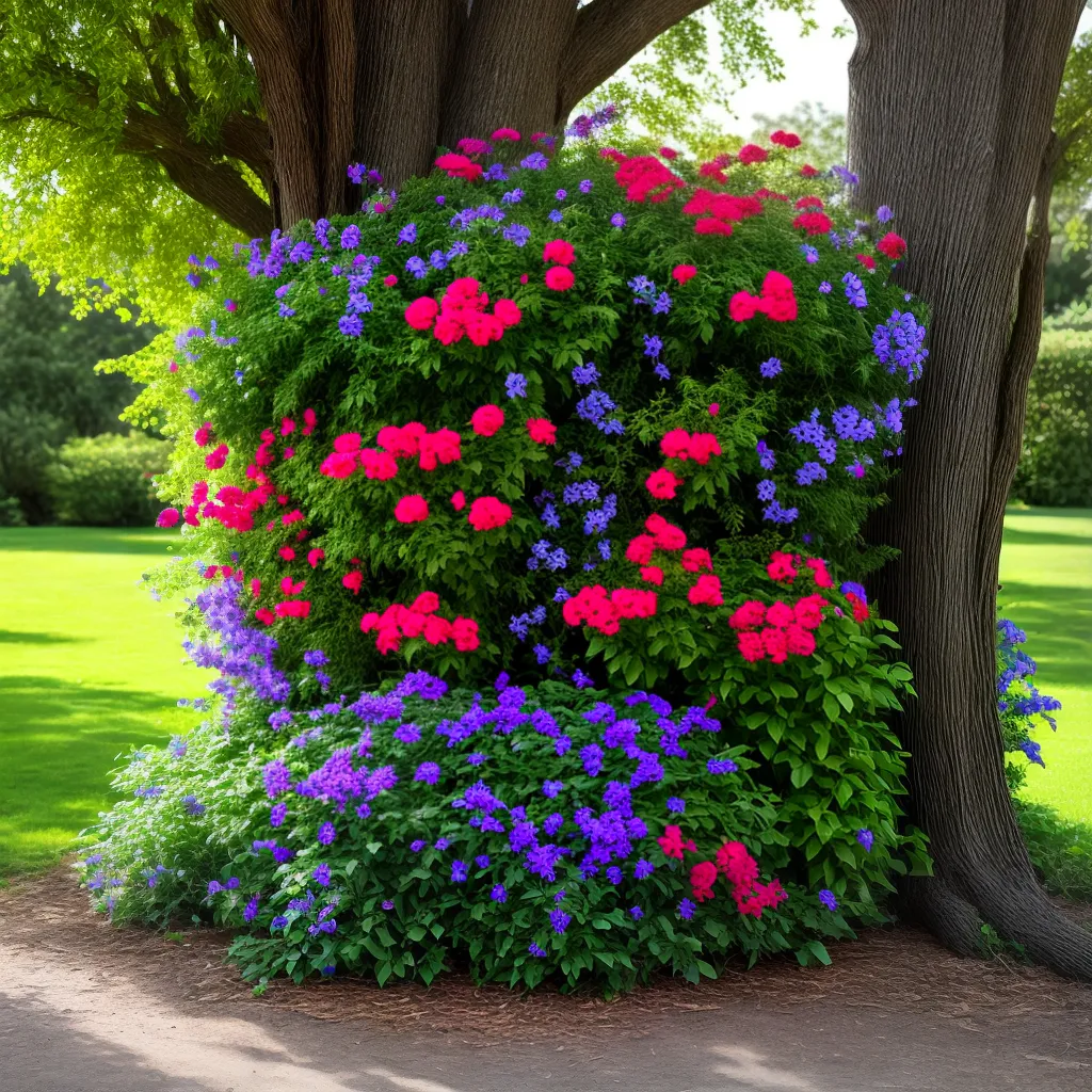 upcycling jardim tronco arvore vertical