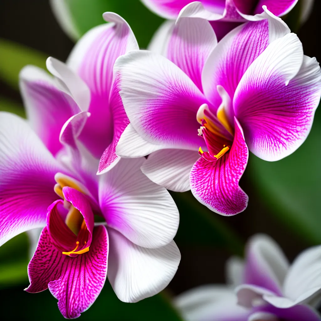 orquidea cattleya walkeriana flor bela
