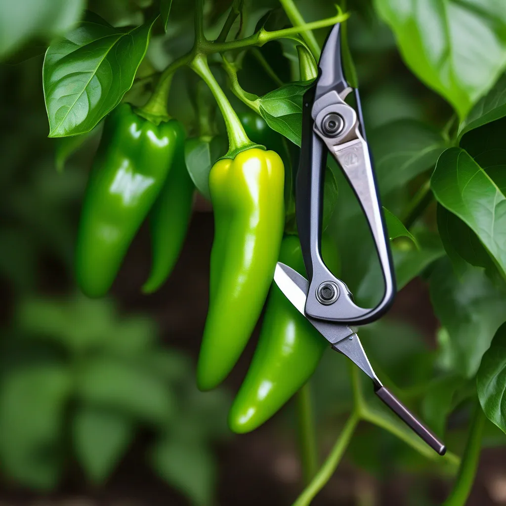 luvas jardinagem tesoura poda pimenteira