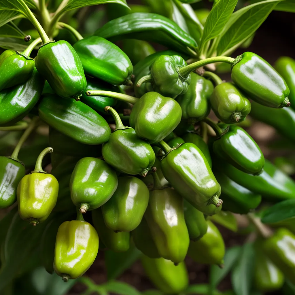 planta pimentao saudavel jardim